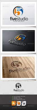 Five Studio Logo Data Logo Pet Shop Logo Logo Templates