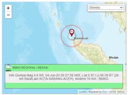 Jun 30, 2021 · inilah informasi gempa hari ini. Gempa Bumi Guncang Aceh Subuh Ini