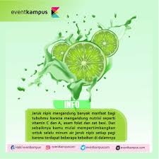 Manfaat minum air hangat yang pertama yaitu dapat membantu melancarkan pencernaan. Manfaat Nyata Jika Rajin Minum Air Jeruk Nipis Tiap Pagi Eventkampus Com