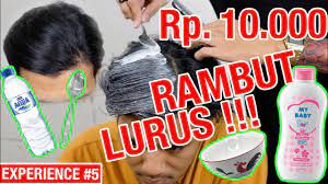 Untuk itu, cara meluruskan rambut ikal adalah cara yang banyak dilakukan oleh orang. 100 Sukses Murah Cara Dan Trik Cepat Meluruskan Rambut Dengan Bedak Bayi Youtube