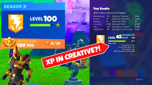 Afk xp glitch in creative (may 2020) #fnglitch #fortniteglitch #xpglitch ➜i upload videos daily, be sure to. Huge Afk Xp Glitch How To Get Xp In Creative Fortnite Battle Royale Season X Xp Glitch Youtube