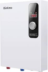 How hot is hot enough for a home water heater? Rinkmo Electric Tankless Water Heater 24kw 240v Instant On Demand Residential Electric Hot Water Heater For Bathroom Bathtub Whole House Shower Sink Small Amazon Com
