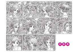 Coloring pages 11 year olds books year olds coloring dp 1789172071coloring books for 2 year olds a coloring book for toddlers with thick. 11 Girls Flowers Coloring Pages By Elen Lane Thehungryjpeg Com