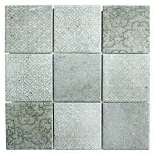 Bodenfliesen im hornbach onlineshop & im markt: Mosaikfliese Quadrat Shabby Cello 29 8 X 29 8 Cm Grau Matt Bauhaus