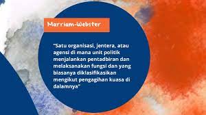 Pada masa kini, segala aspek pemerintahan dan pentadbiran negara ditentukan oleh masyarakat melayu tanpa adanya pengaruh daripada luar. Bab 8 Struktur Pentadbiran Kerajaan Malaysia By Zakirah Zakaria
