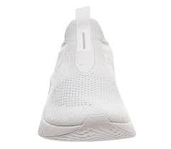 Shop women's nike black white size 6.5 sneakers at a discounted price at poshmark. Nike Epic Phantom React Flyknit Running Shoe In White Save 38 Lyst
