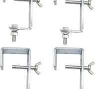 Amazon.com: 4 Pack Stage Light Clamps Hook for Square Tube ...