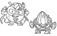 Dibujos Para Colorear Superzings