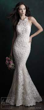 Bridal Trends Halter Wedding Dresses Belle The Magazine Wedding Gowns Lace Allure Wedding Dresses Lace Mermaid Wedding Dress
