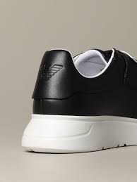 Chaussure emporio armani 1 cuir, semelle de cuir. Emporio Armani Outlet Chaussures Homme Baskets Emporio Armani Homme Noir Baskets Emporio Armani X4x300 Xm320 Giglio Fr