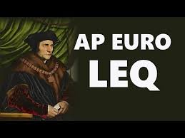 The Ap Euro Leq Long Essay Question Youtube