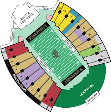 Wake Forest Online Ticket Office Seating Charts