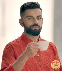 Virat kohli's supposed new look saw the sportsman with a full moustache and beard and fairly long dark hair with lush curls set in. Mens Hairstyles