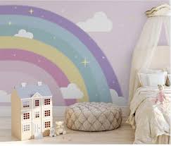 Papier Peint Arc En Ciel Princesse Parfaite
