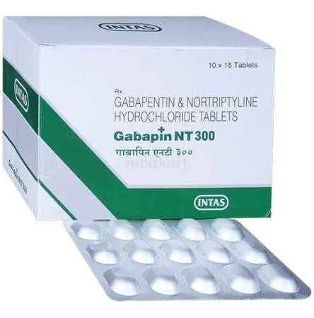 GABAPIN NT 300MG TABLET 15'S Price, Uses, Side Effects & Substitutes | Medkart