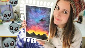 Megan duncanson, artista de titusville, estado de la florida usa. Como Dibujar Una Galaxia Con Acuarelas Muy Facil Paso A Paso Youtube