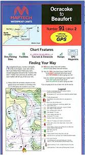 Amazon Com Maptech Waterproof Chart Ocracoke To Beaufort