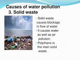 Effects of water pollution on human health. Waterpollution