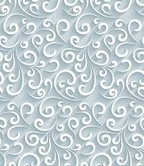 White Lace Pattern Vector Seamless Background Paper Floral Bow Wallpaper Floral Texture
