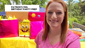 PATRICK’S 14th BIRTHDAY PARTY PREP