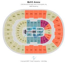 Bjcc Arena Seating Chart