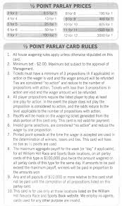 Parlay Card Betting How To Play Parlay Cards Ultimate Guide