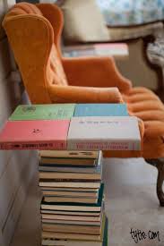 A Table Made From Books Brilliant Small Comfy Chair Second Hand Chairs End Tables