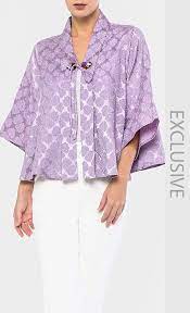 Kebaya Kimono Top In Lavender Tops Apparel Fashionvalet Tops Kimono Top Top Outfits