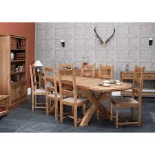 Furniture italia have a complete modern range in contemporary glass dining and occasional furniture to choose from. Oval Dining Tables Fixed Extending Top Oak Furniture Uk