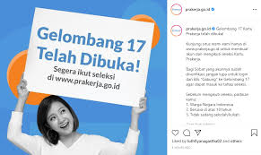 Melalui program kartu prakerja ini, masyarakat berkesempatan mendapatkan berbagai pelatihan soft skill yang mendukung seseorang dalam mencari kerja maupun membuka pekerjaan sendiri atau berwirausaha. Daftar Sekarang Kartu Prakerja Gelombang 17 Sudah Dibuka