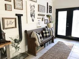 Backroadsignco On Instagram Black And White Foyer Entry Farmhouse Home Home Decor Foyer Decorating