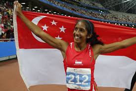 Singapore sprinter shanti pereira recorded a time of 23.96s at the tokyo olympics on monday (aug 2) to finish last in her 200m heat. 200m Sprint Gold Medallist Shanti Pereira Prischew Com Prischew Dot Com