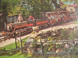 Vintage Postcard Unused Unstamped House Of David Benton Harbor Michigan House Of David Train Color Photographic Vintage Postcard Postcard House Of David