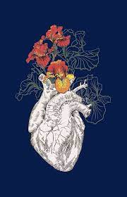 Maybe you would like to learn more about one of these? Drawing Human Heart With Flowers By Olgaberlet Anatomy Art Drawings Medical Art