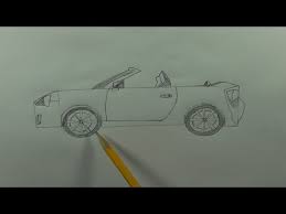 Be sure to add lines on the body and handles (which are very different depending on the car). How To Draw A Convertible Sports Car Youtube