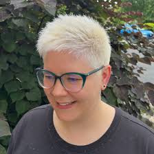 Short, bold, and platinum ✨ This chic pixie by Dani is everything! Ready  for a fresh new look? Call us to schedule your transformation 💇‍♀️  610-326-2205