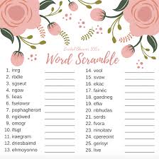 We love printable bridal shower games that are fully editable! 17 Free Printable Bridal Shower Games Bridal Shower 101
