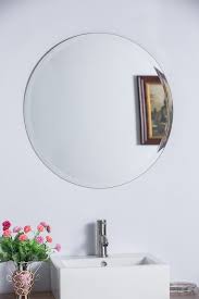Maybe you would like to learn more about one of these? Bellaterra Home 808312a M 22 Inch Round Frameless Mirror