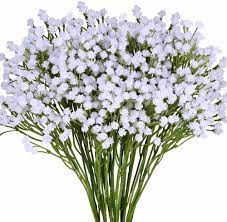 Find great deals on ebay for silk flowers baby breath. Outdoor Gardening Home Living 12 Stems White Wedding Filler Arrangement Artificial Fake Silk Flowers Florist Wreath Supplies 20 Baby S Breath Gyp