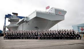 Hamilton, dso and bar, rn), entered no.1 dock at the rosyth dockyard for further outfitting. New Generation Aircraft Carrier Formally Named Hms Prince Of Wales Uk News Express Co Uk