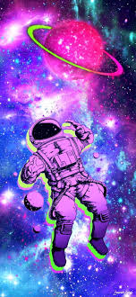 Colorful galaxy hd 1080p wallpapers. Space Man Astronaut Colorful Galaxy Outer Space Planets Hd Mobile Wallpaper Peakpx