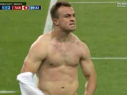 Maybe you would like to learn more about one of these? Xherdan Shaqiri Had An Almost Nsfw World Cup Celebration Against Serbia Sbnation Com
