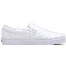 Black And True White Checkered Vans Vans True White Slip On Checkerboard Shoe Sock Shoes Slip On White Slip