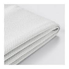 Ikea Farlov Cover For Sofa Flodafors White A Yarn Dyed Fabric With Natural Hints Of Flax That Gives The Cover A Storage Footstool Ikea Sectional Covers