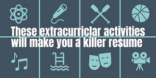 Curricular activities resume co sample in. These 10 Extracurricular Activities In Resume Will Land You Your Dream Job