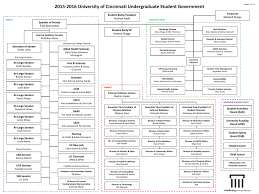 student government org chart