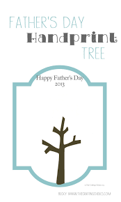 Wish your dad happy father's day in style with these wishes, quotes and greetings. Father S Day Handprint Tree 2013 The Crafting Chicks