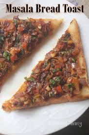 Masala Bread Toast Recipe Breakfast Recipes Indian Toast Recipes Fast Food Breakfast