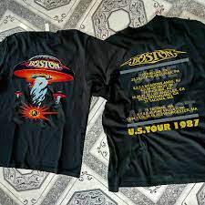 Thanks for visiting our boston shirts homepage on the band shirt archive. Vintage Boston Rock Band Concert Tour Shirt 1987 T Shirt Limited New Popular Ebay