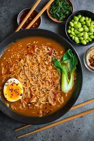 Spicy Vegetarian Ramen Recipe Peas And Crayons Recipe In 2020 Vegetarian Ramen Spicy Vegetarian Recipes Ramen Recipes